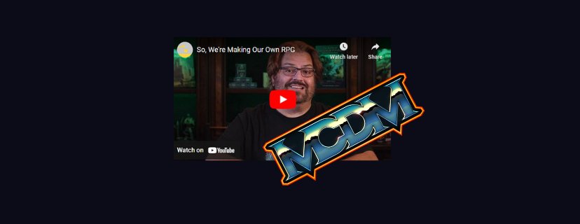 MCDM is making their own RPG!