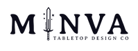 Minva Tabletop Design Co logo