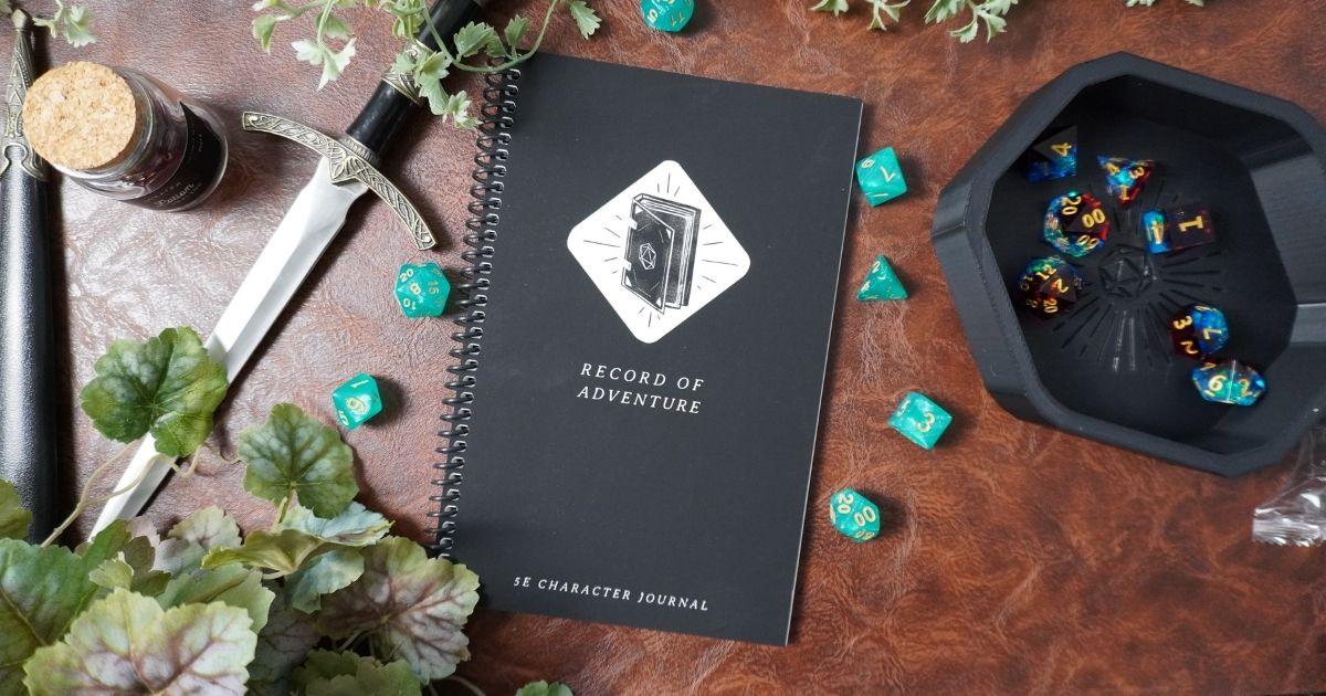 Best DnD campaign journal for players — Record of Adventure and Character Compendium