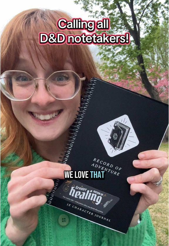 Record of Adventure 5e Player Campaign Journal for Dungeons and Dragons (D&D) TikTok by @rikkikay_