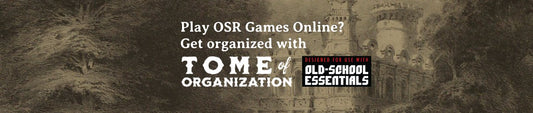 Maximize Your Online OSR Gaming Experience with the Tome of Organization Notion Template