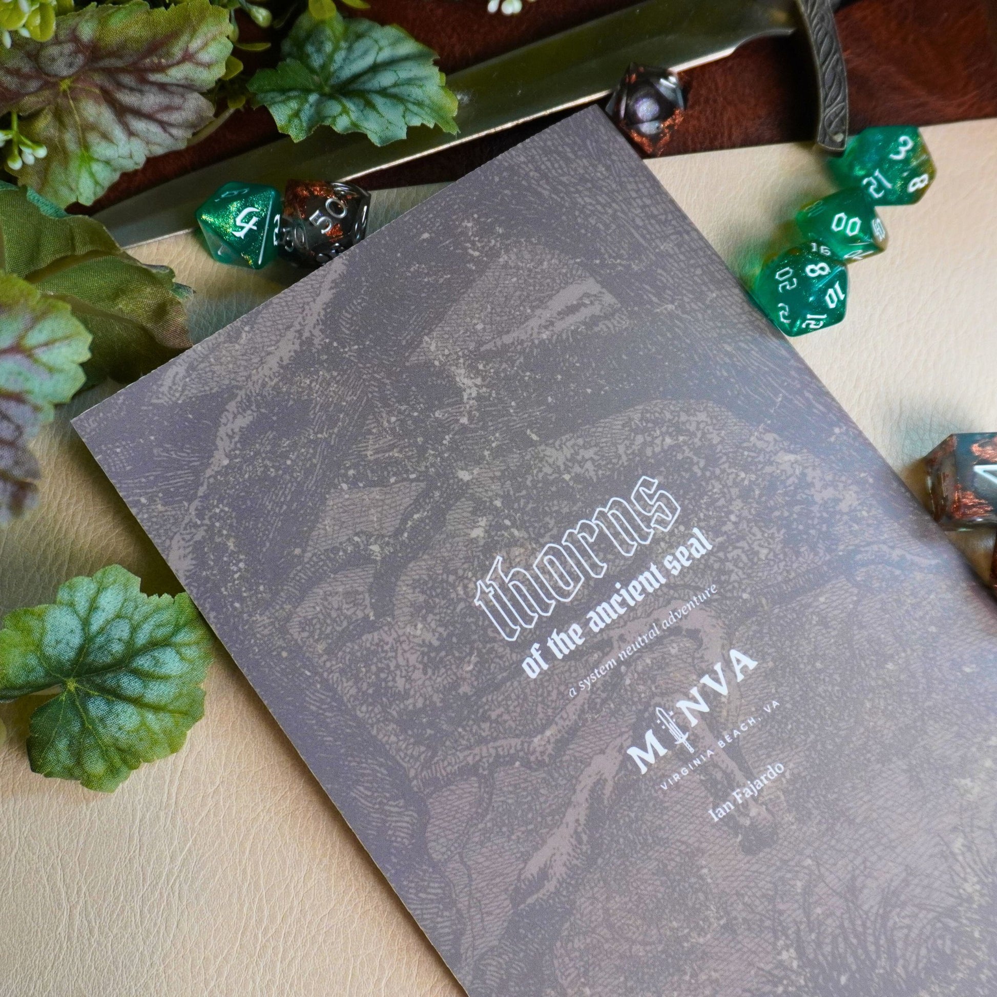 Thorns of an Ancient Seal Adventure Booklet | System-Agnostic Forest Horror TTRPG Adventure Dungeons and Dragons