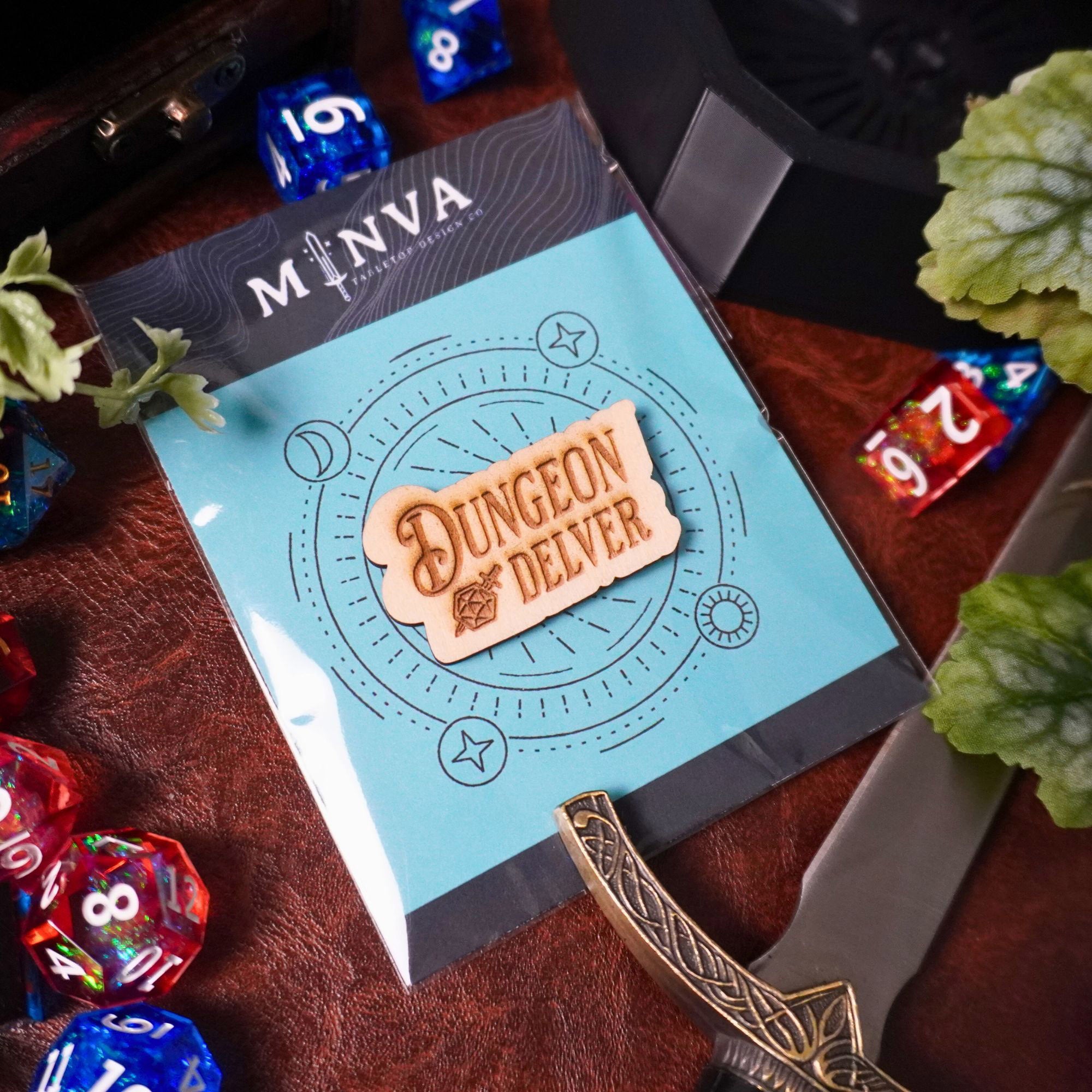 Dungeon Delver Wooden Pin
