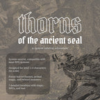 Thorns of an Ancient Seal Digital PDF | System-Agnostic Forest Horror TTRPG Adventure