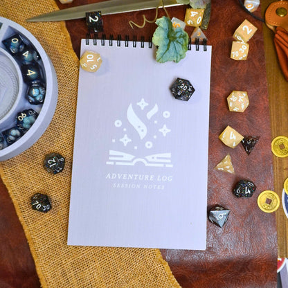 Adventure Log Session Notes Journal for TTRPGs