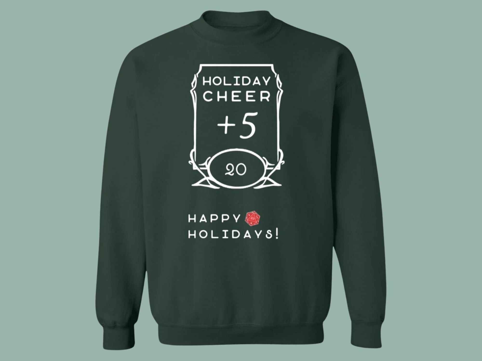 Holiday Cheer +5 DnD Pullover Sweatshirt