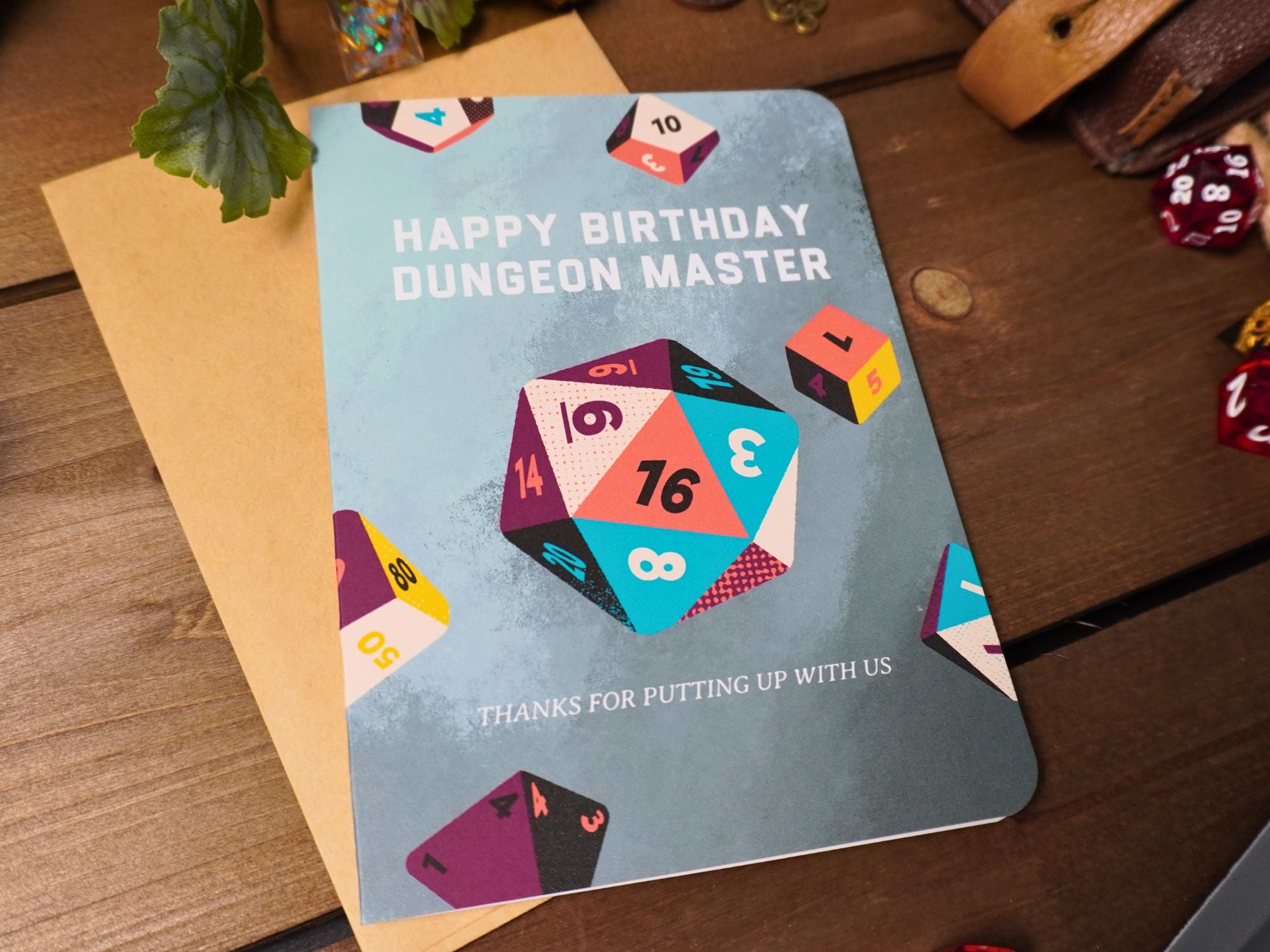 Dungeon Master Happy Birthday Card