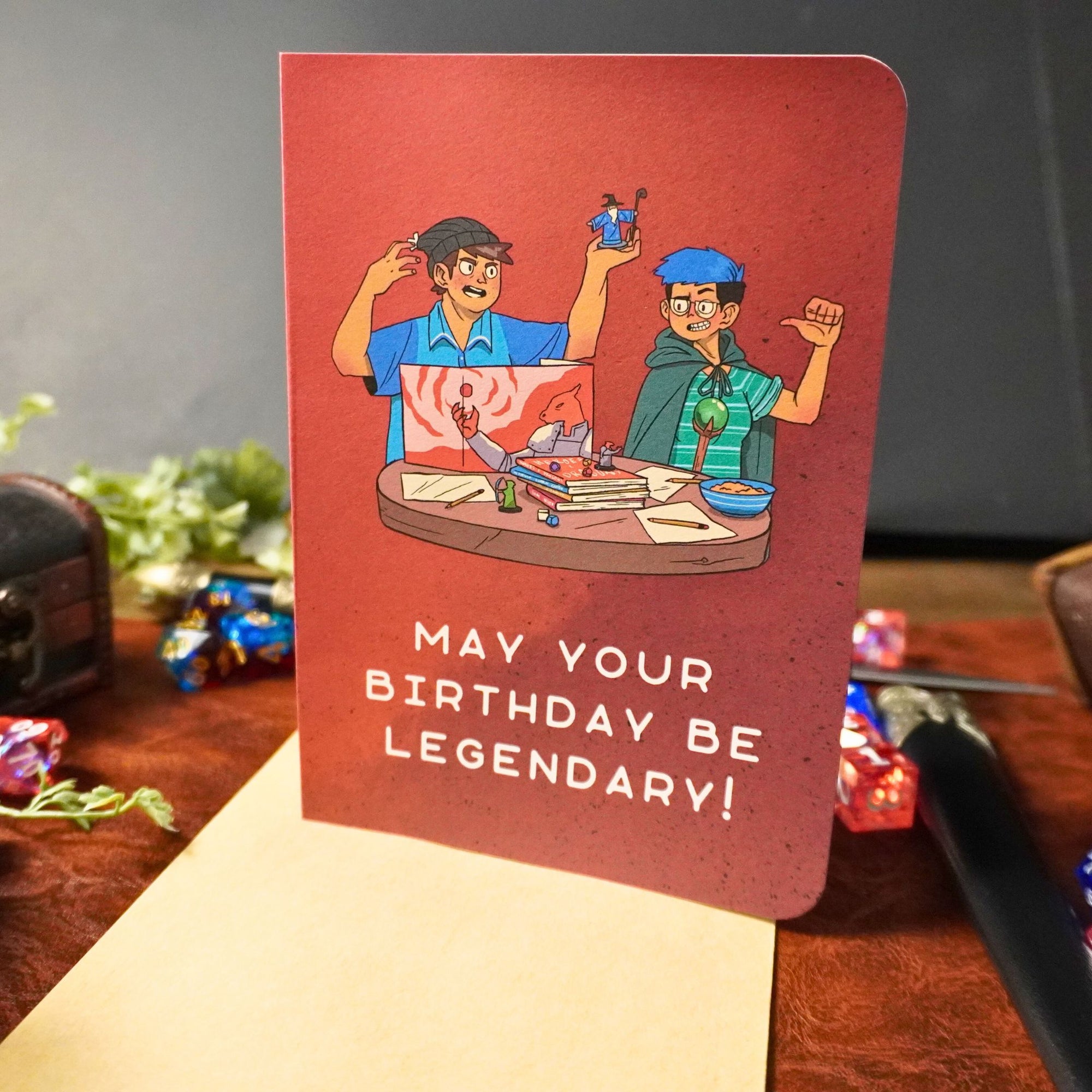 May Your Birthday Be Legendary Card