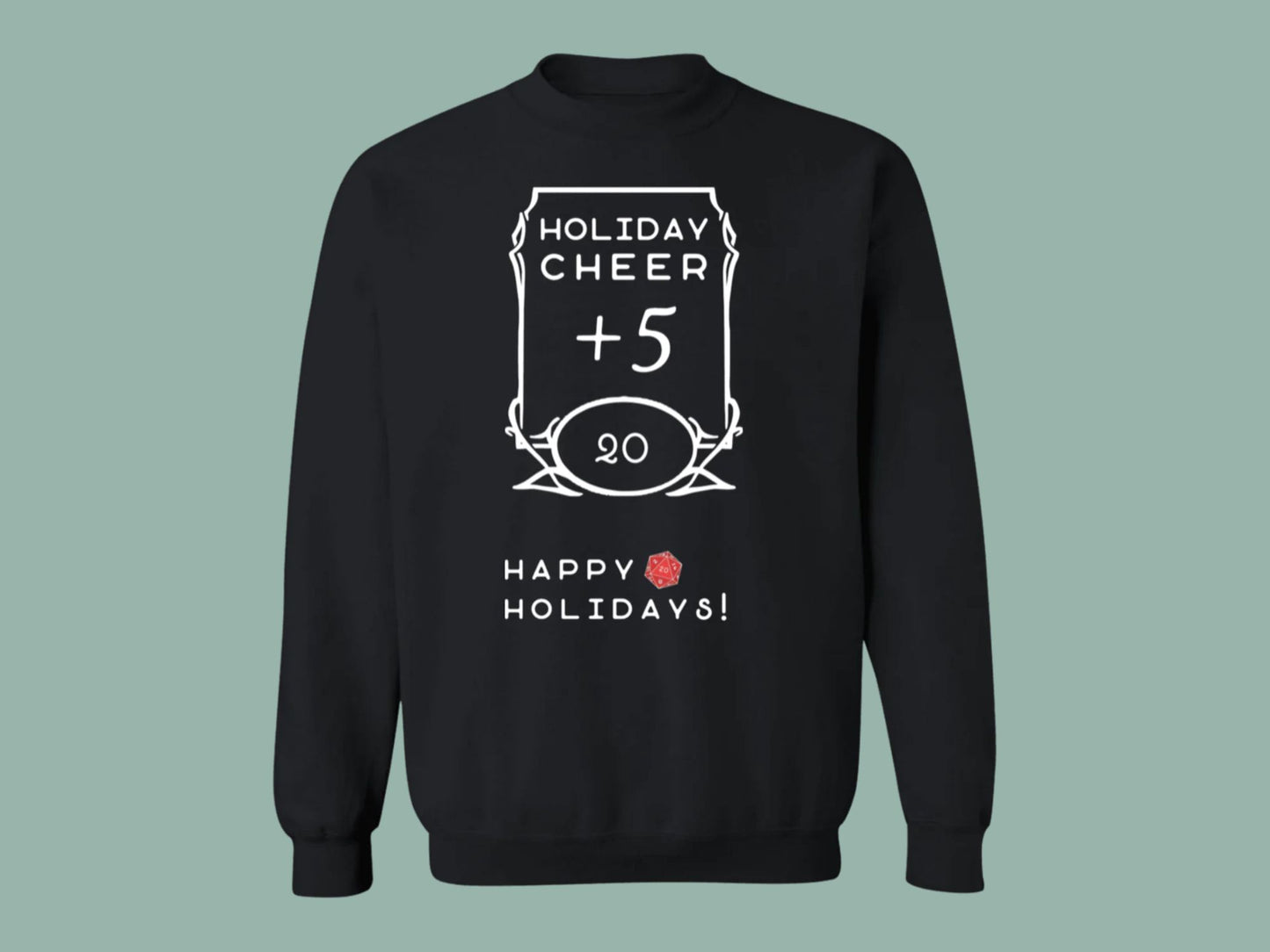 Holiday Cheer +5 DnD Pullover Sweatshirt