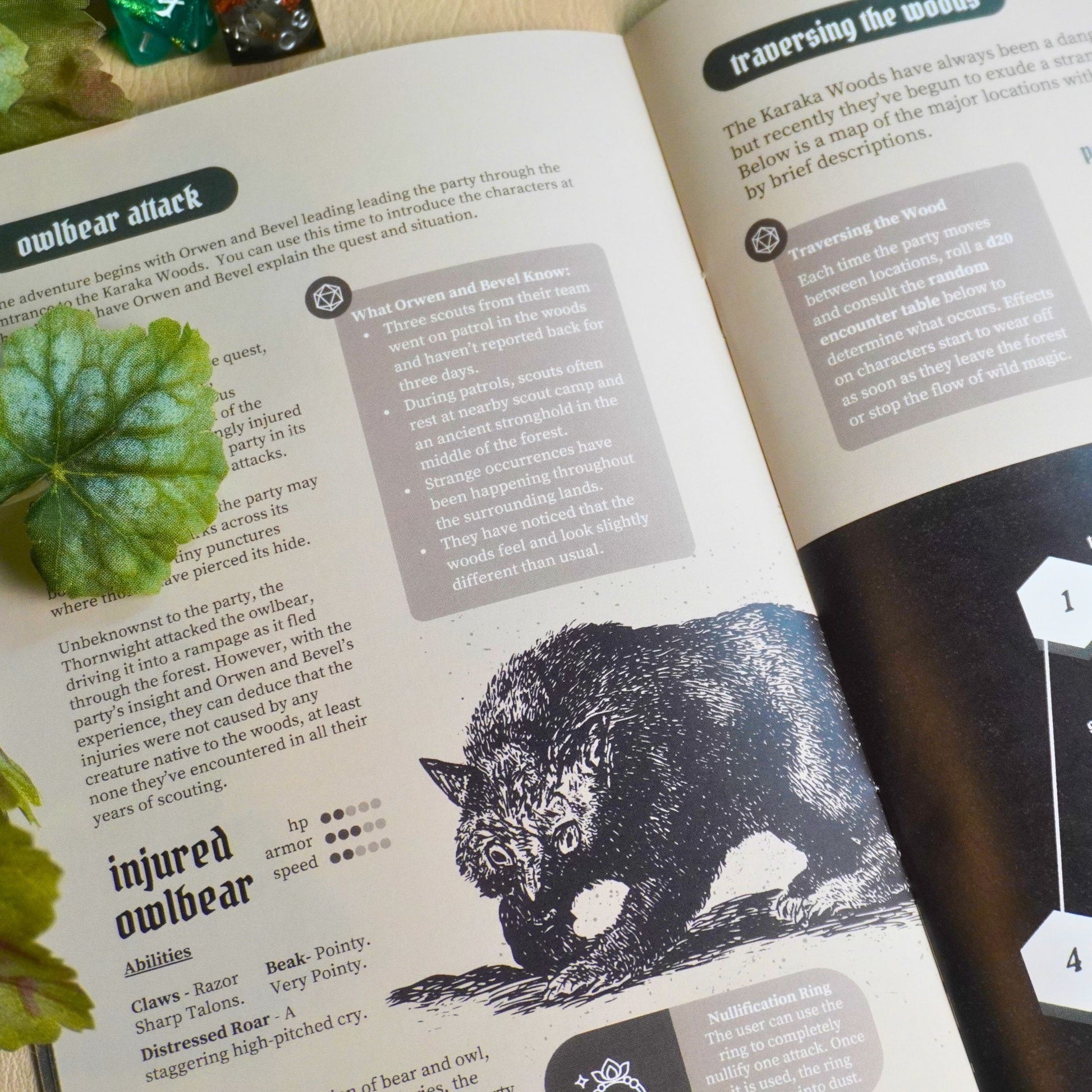 Thorns of an Ancient Seal Adventure Booklet | System-Agnostic Forest Horror TTRPG Adventure Dungeons and Dragons