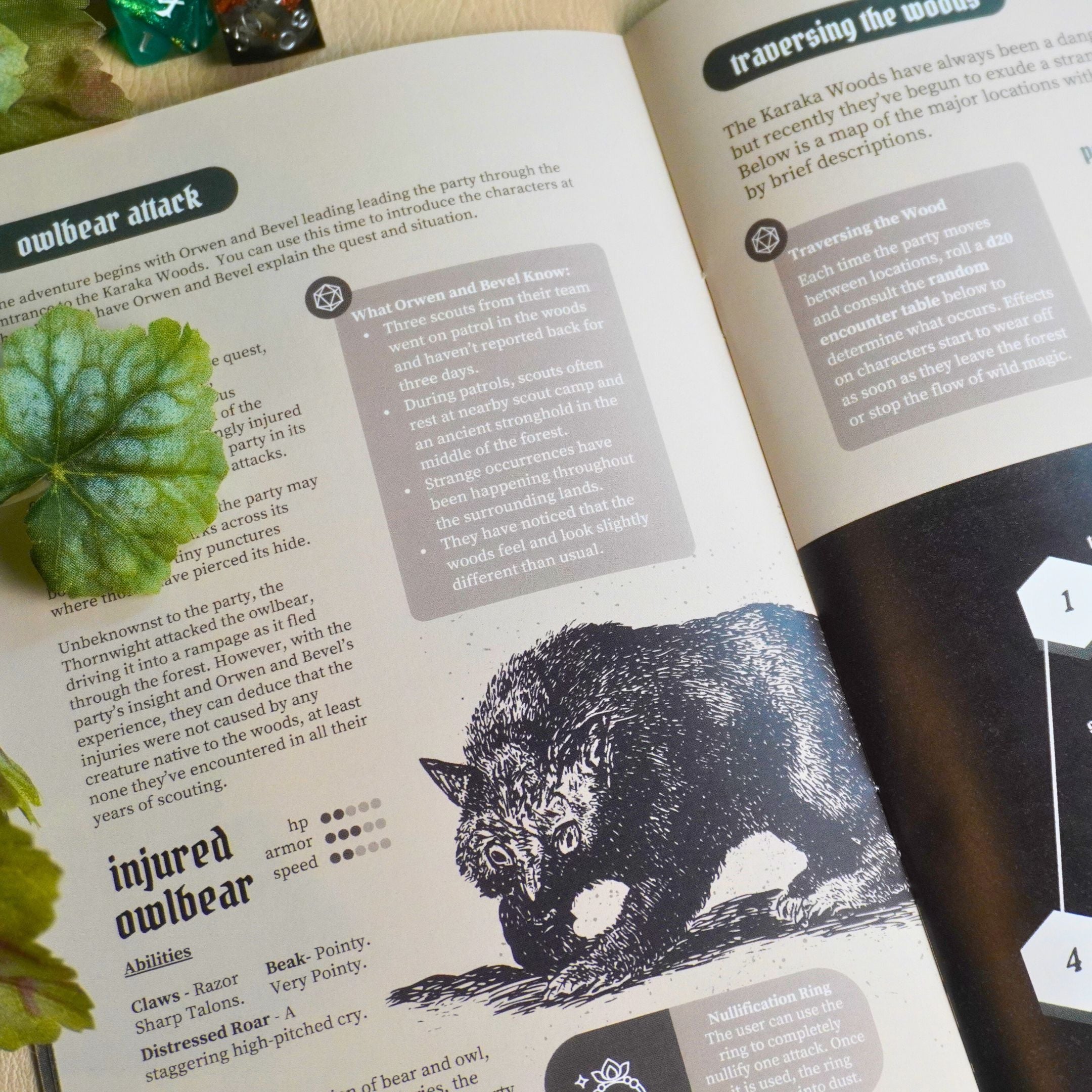 Thorns of an Ancient Seal Adventure Booklet | System-Agnostic Forest Horror TTRPG Adventure Dungeons and Dragons