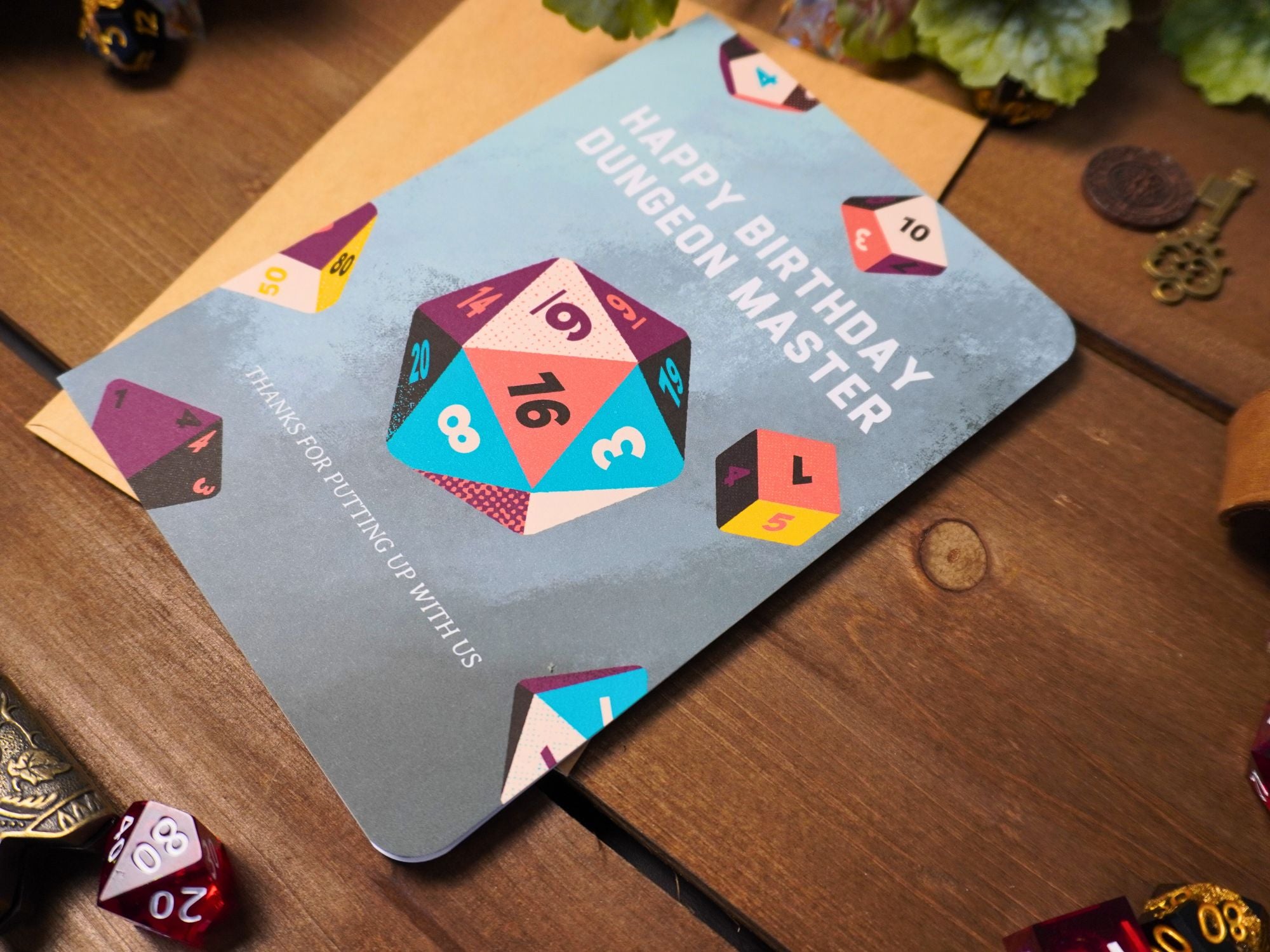 Dungeon Master Happy Birthday Card