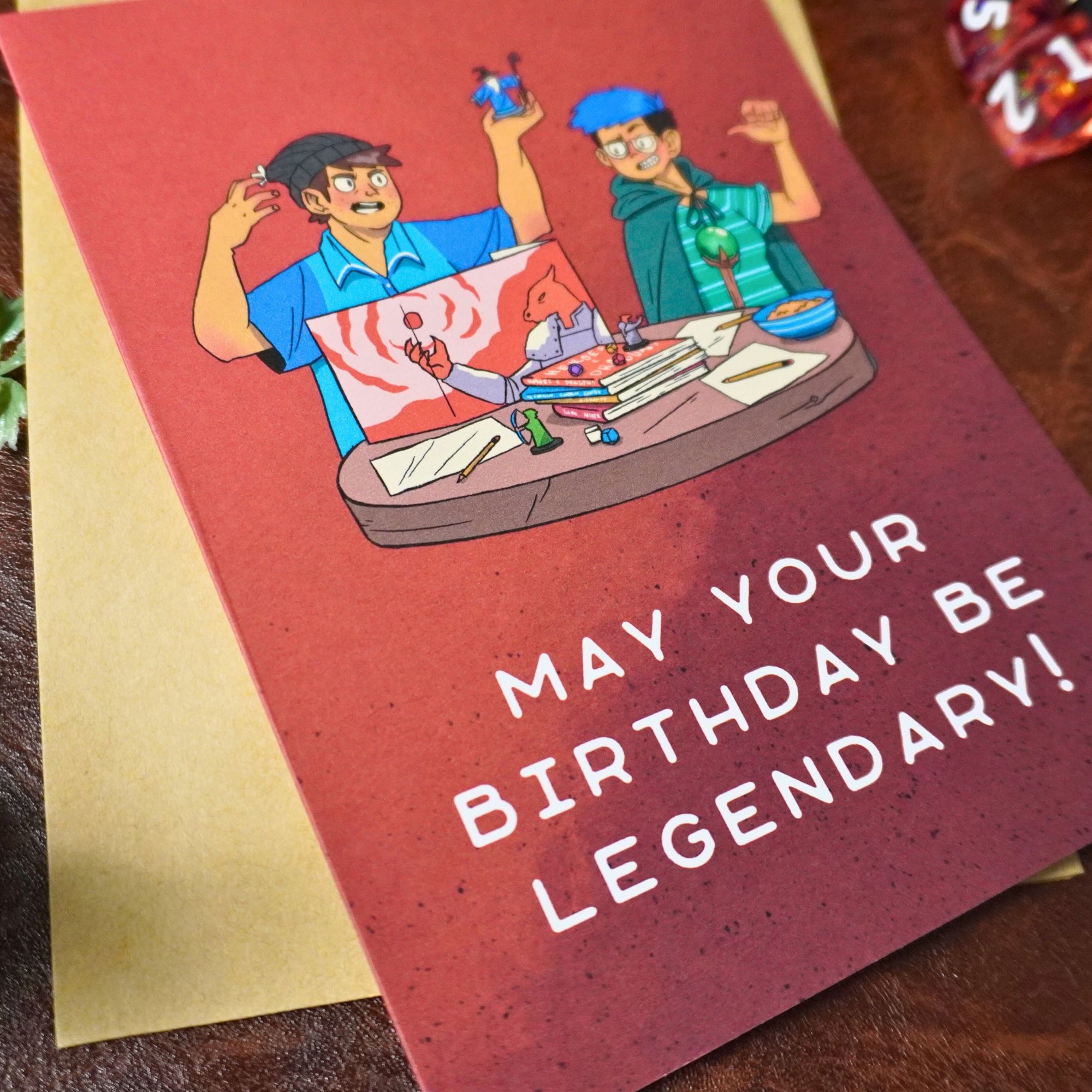 May Your Birthday Be Legendary Card