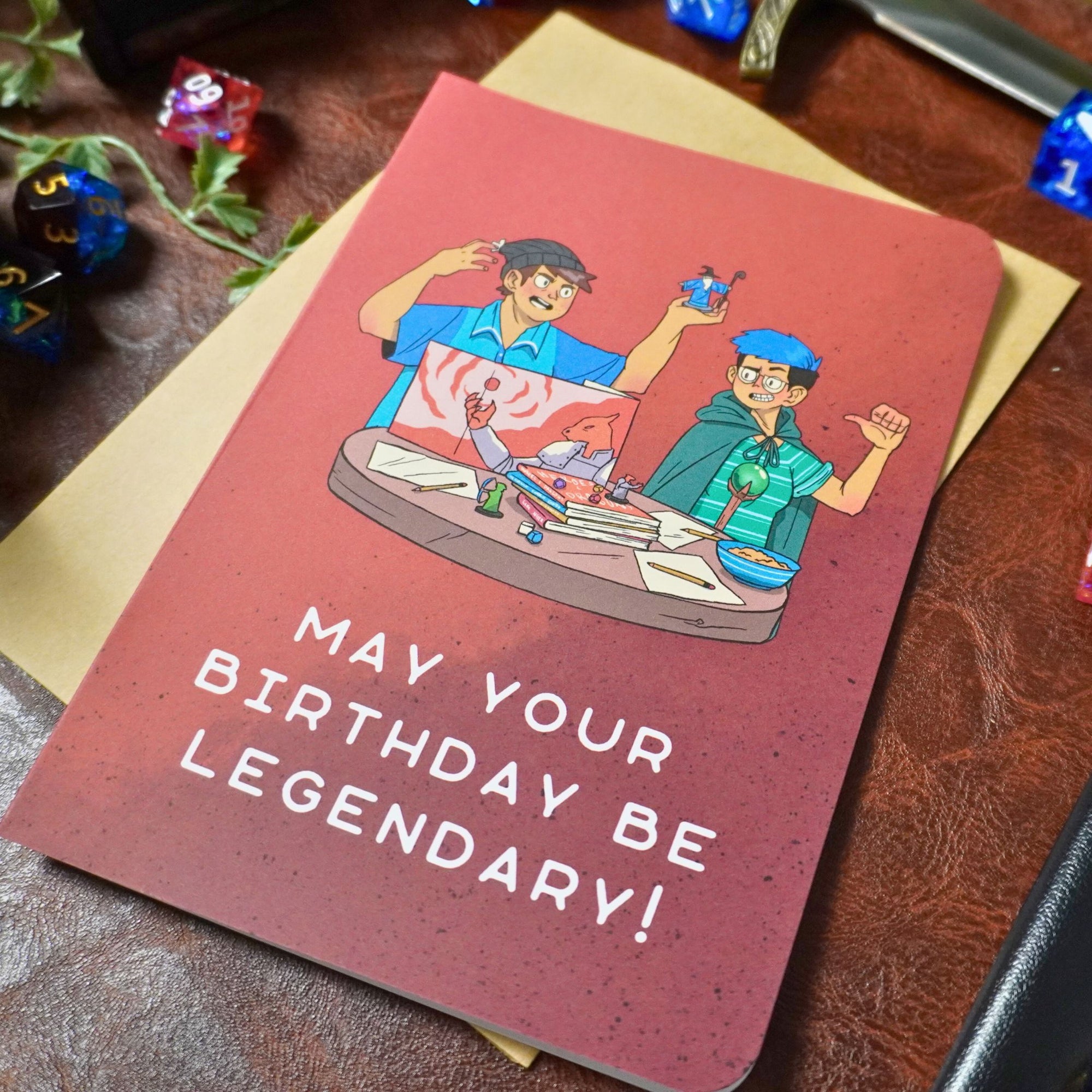 May Your Birthday Be Legendary Card