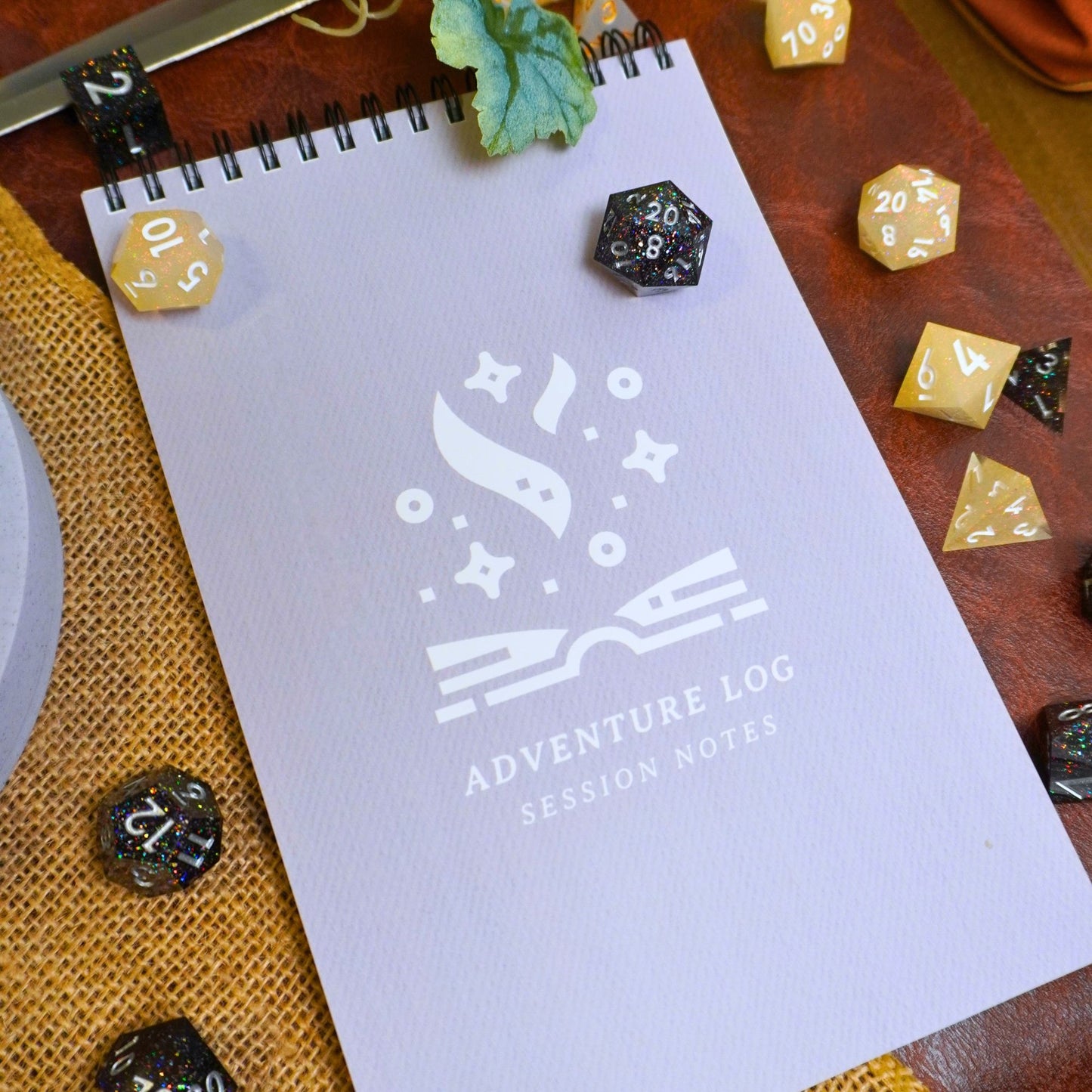 Adventure Log Session Notes Journal for TTRPGs