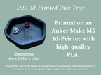 D20 Hexagon Dice Tray