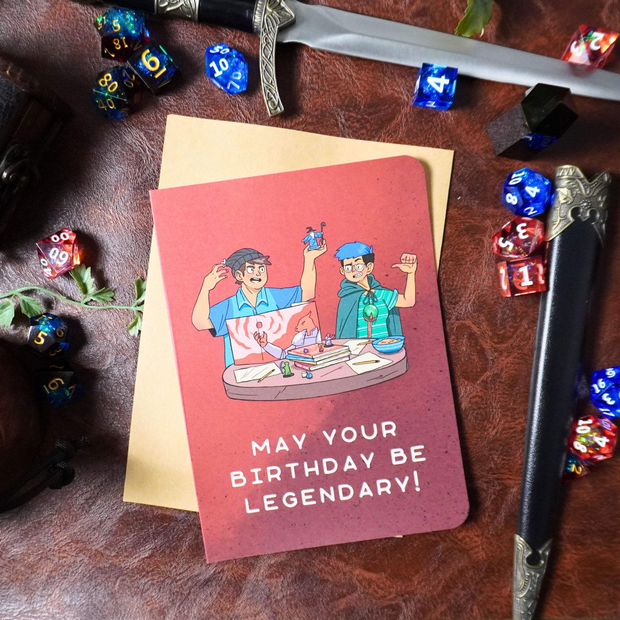 May Your Birthday Be Legendary Card