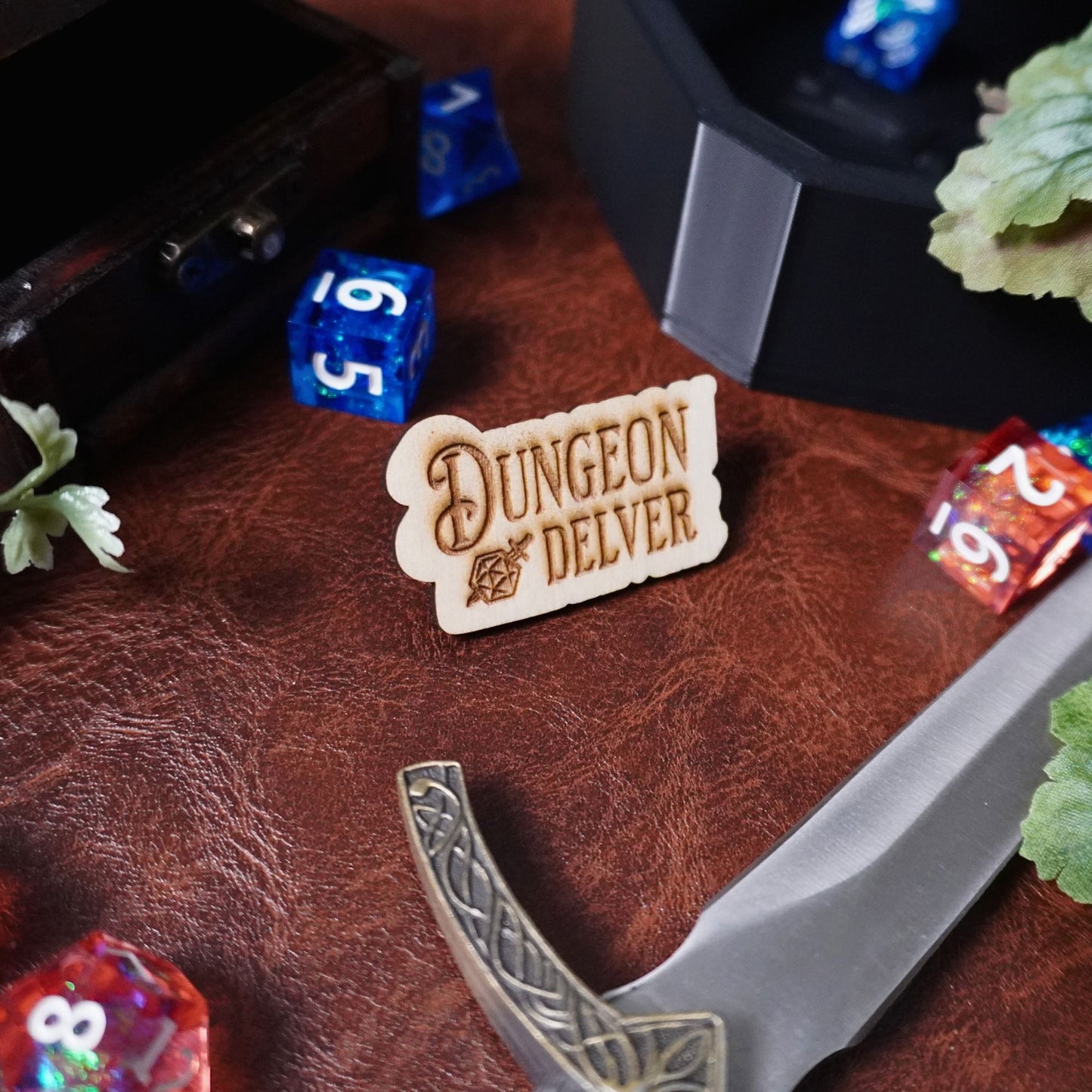 Dungeon Delver Wooden Pin