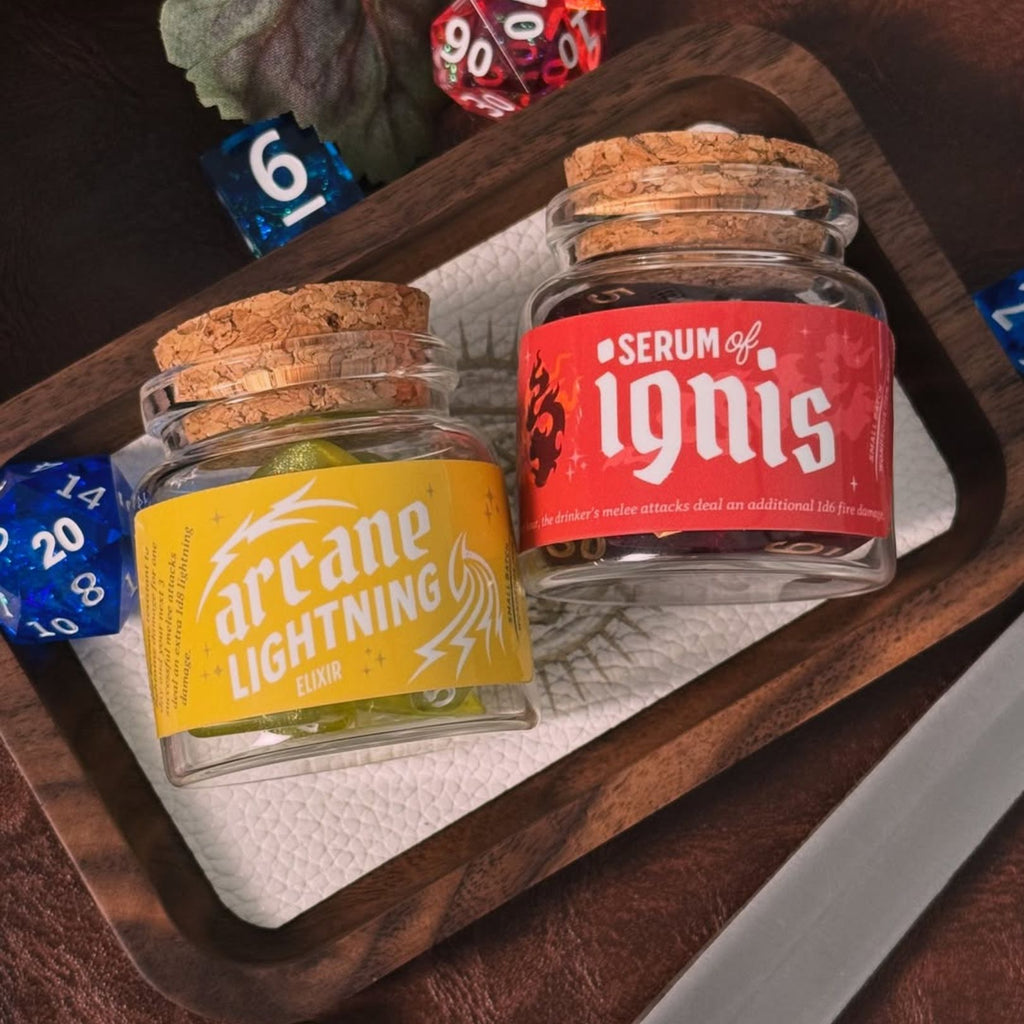 Dice Spell Bottle Set