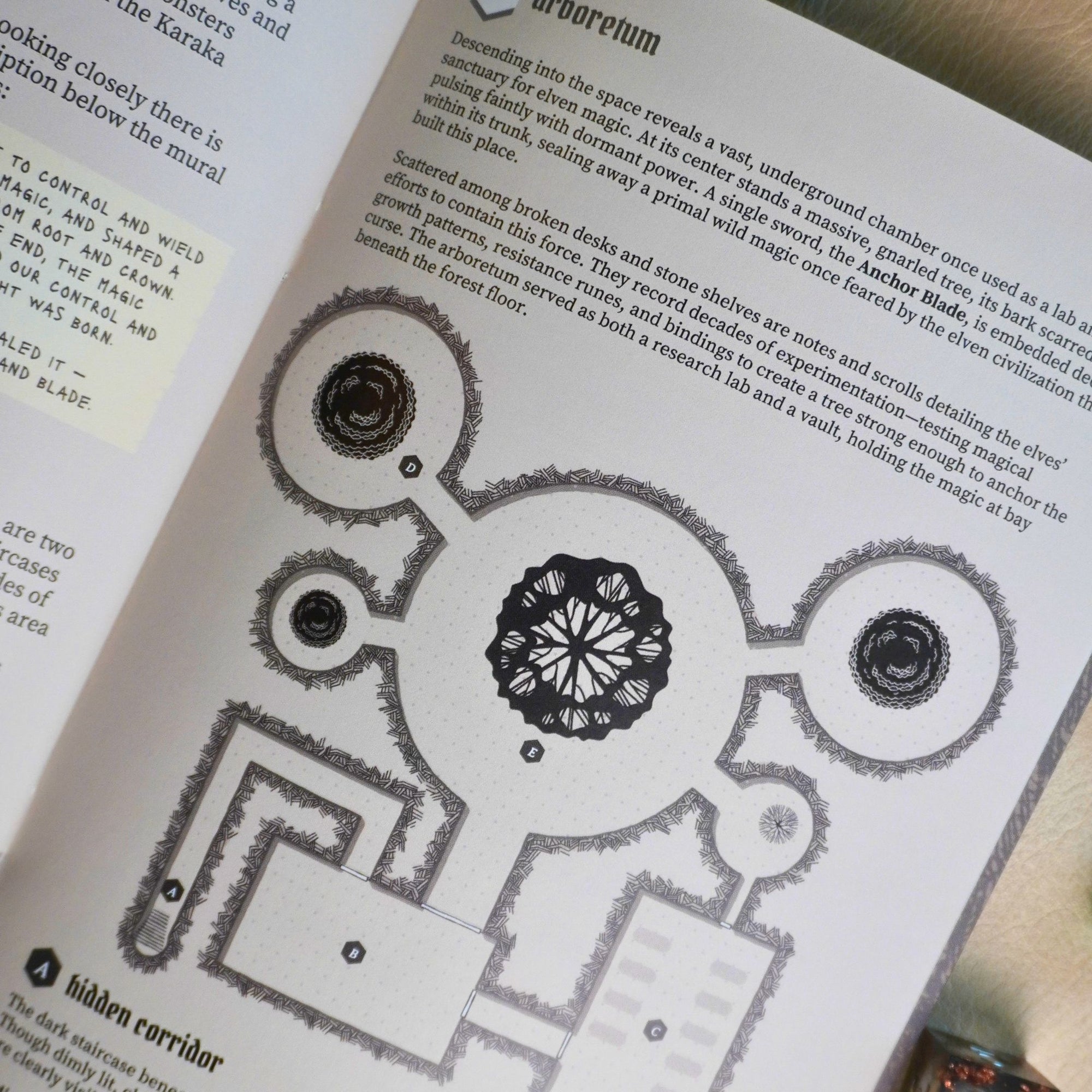Thorns of an Ancient Seal Adventure Booklet | System-Agnostic Forest Horror TTRPG Adventure Dungeons and Dragons