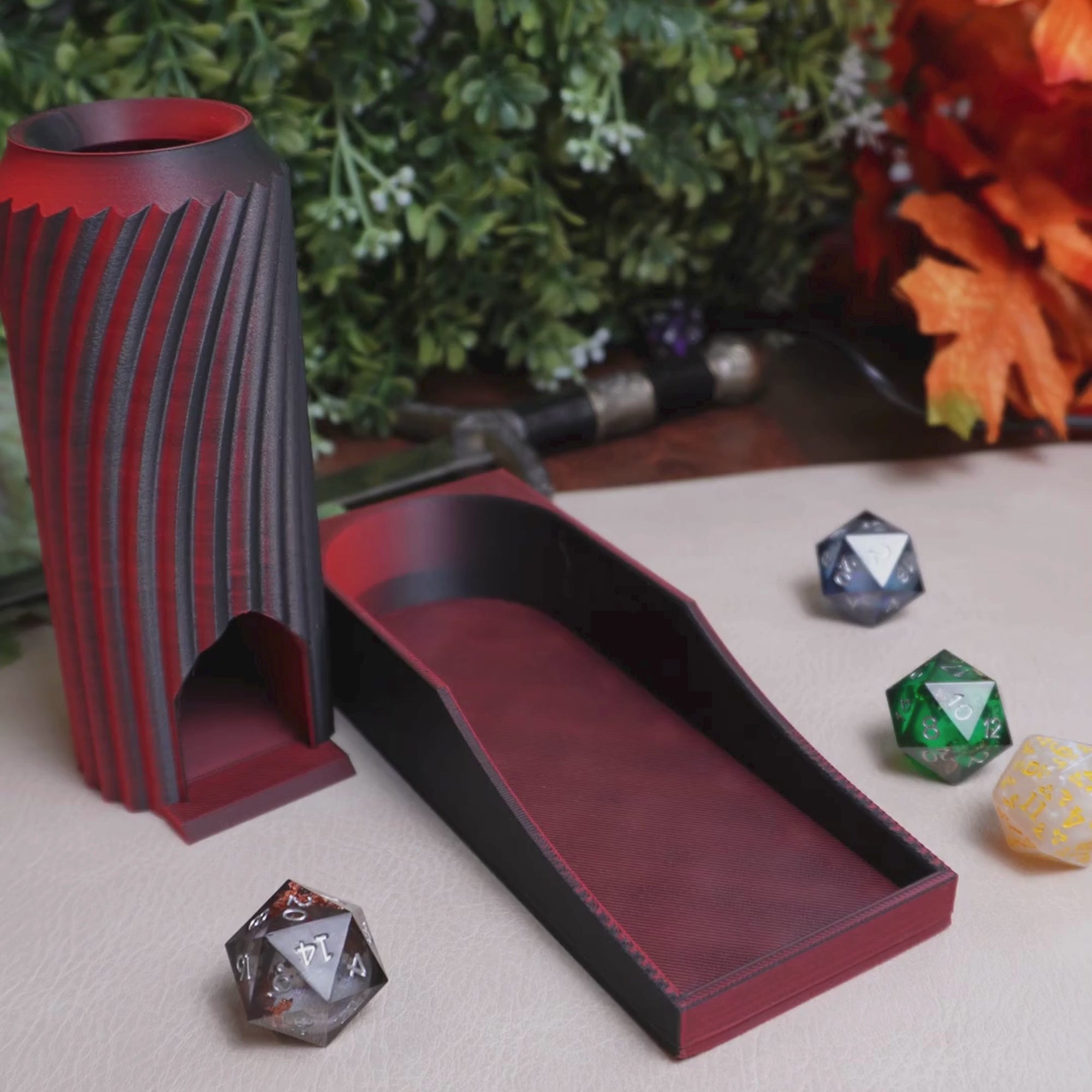 Mini Spiral Dice Tower