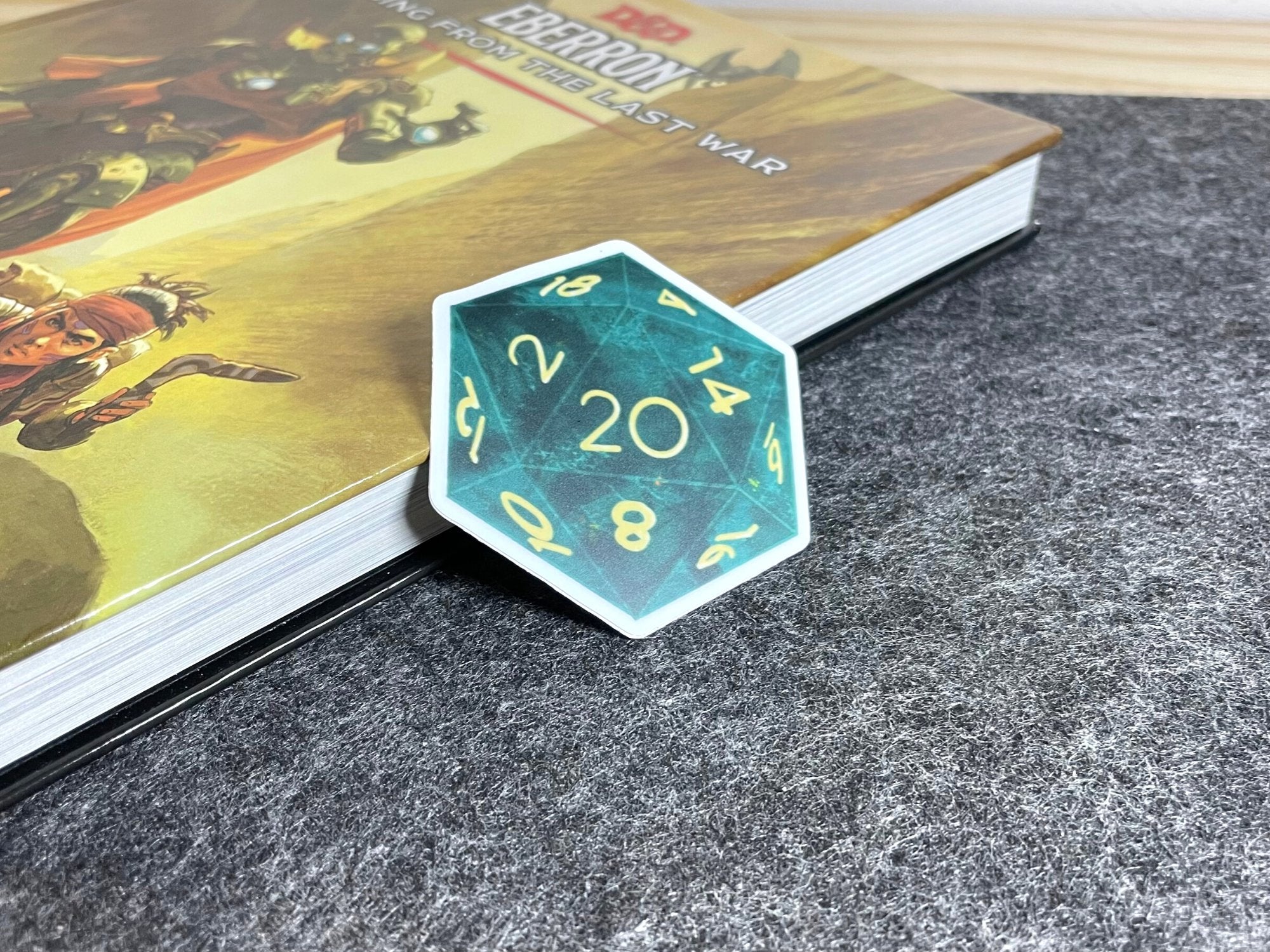 D20 Green Sticker