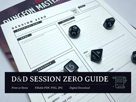 Session Zero Guide (5e)
