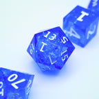 CASCADE Sharp Edge 7-Piece Polyhedral Dice Set