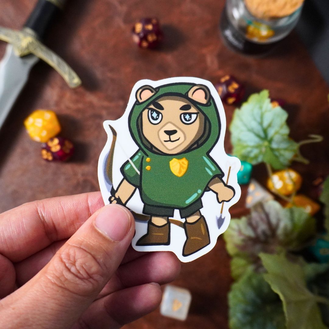 Ranger Bear Sticker