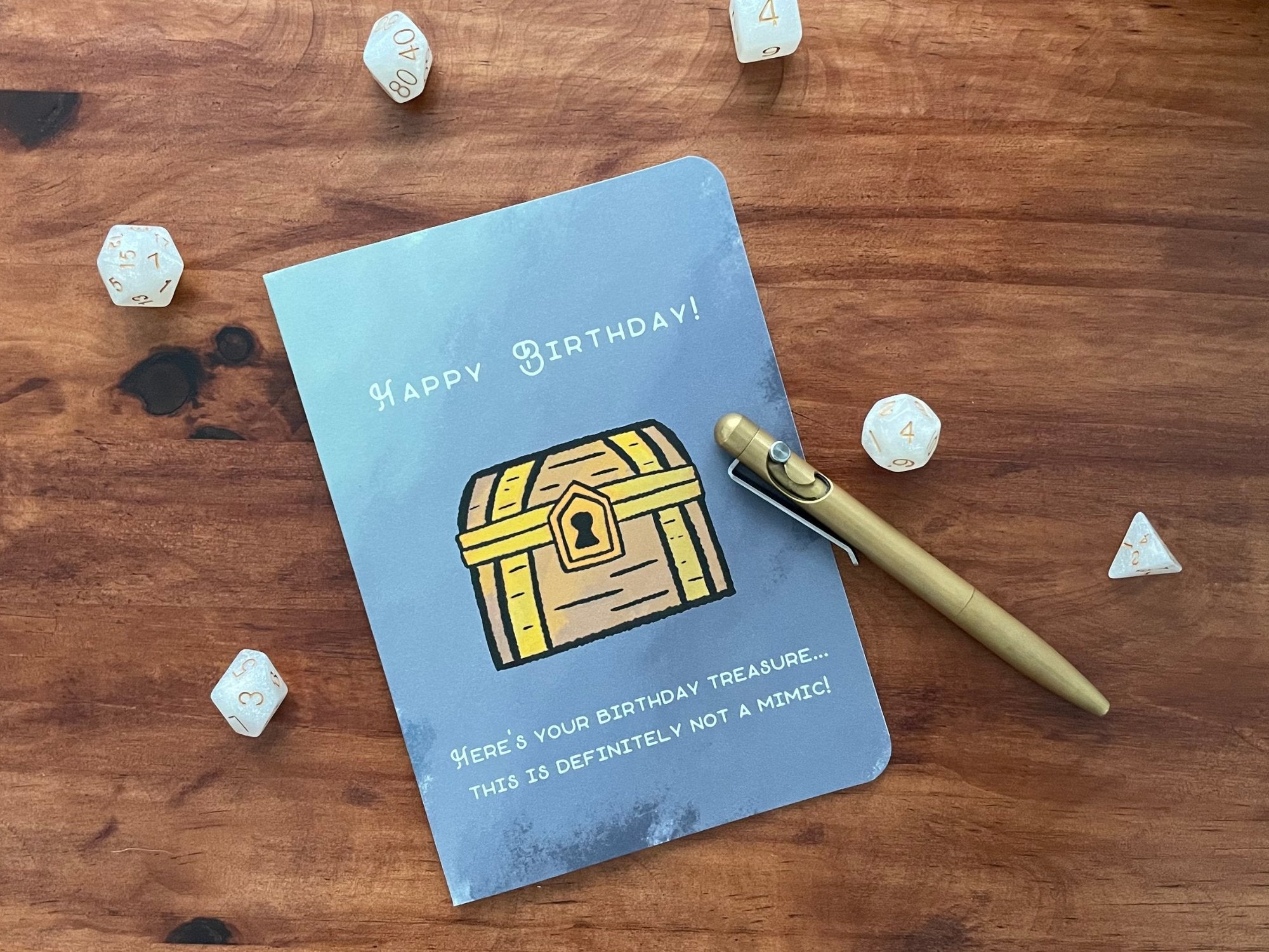 Not A Mimic Birthday Card