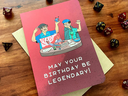 May Your Birthday Be Legendary Card