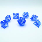CASCADE Sharp Edge 7-Piece Polyhedral Dice Set