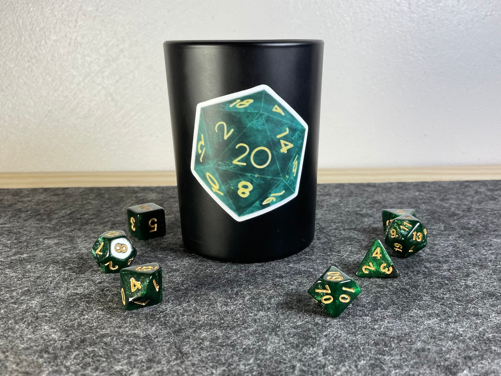 D20 Green Sticker