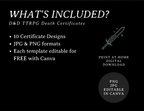 Character Death Certificates