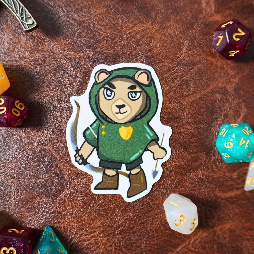 Ranger Bear Sticker