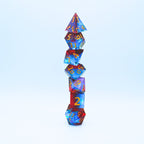 FROSTFLAME Sharp Edge 7-Piece Polyhedral Dice Set