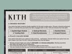 KITH: A One-Page TTRPG