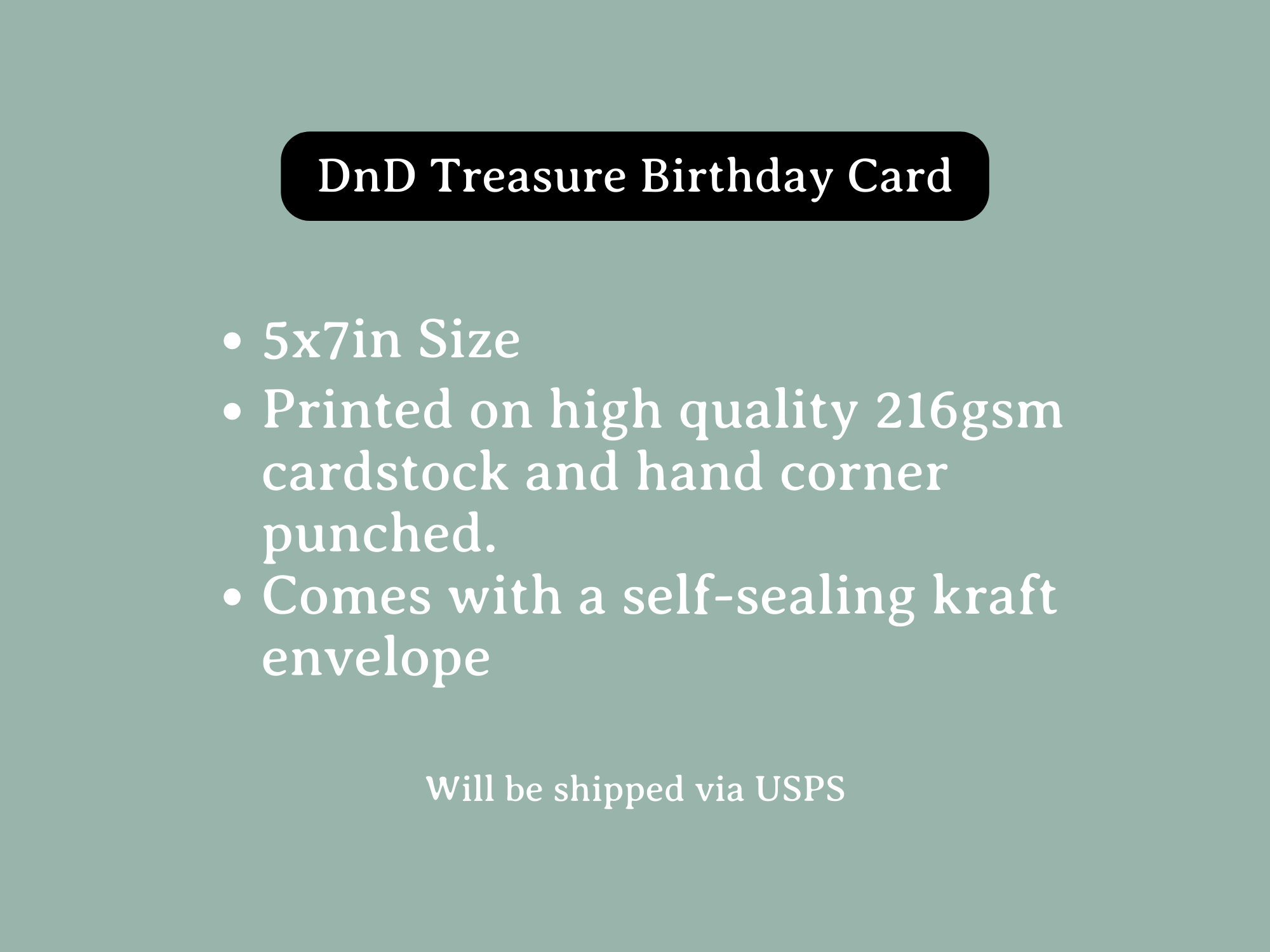 Not A Mimic Birthday Card