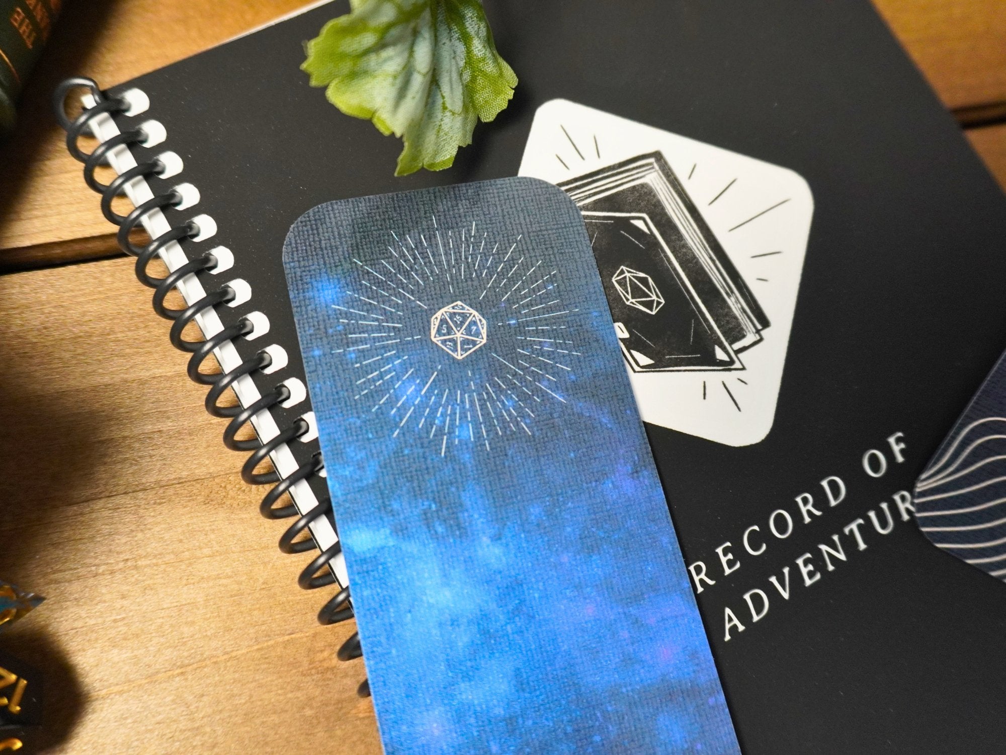 D20 Galaxy Bookmark
