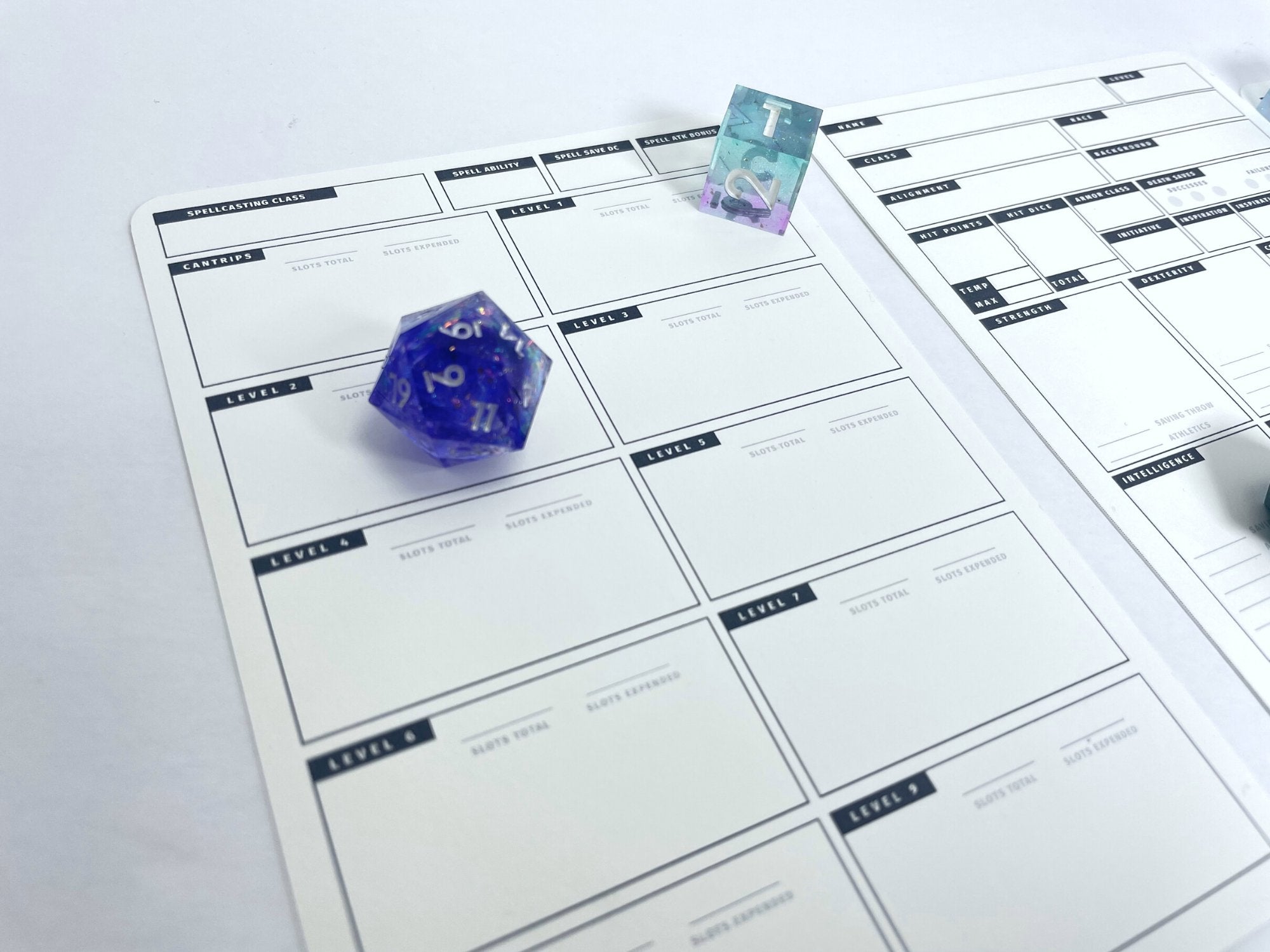 Mini 5e Character Sheets (Digital)