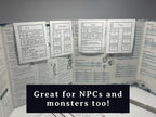 Initiative Tracker Cards (5e)