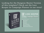 Character Compendium 5e Notion Template