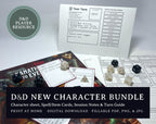 5e New Character Bundle