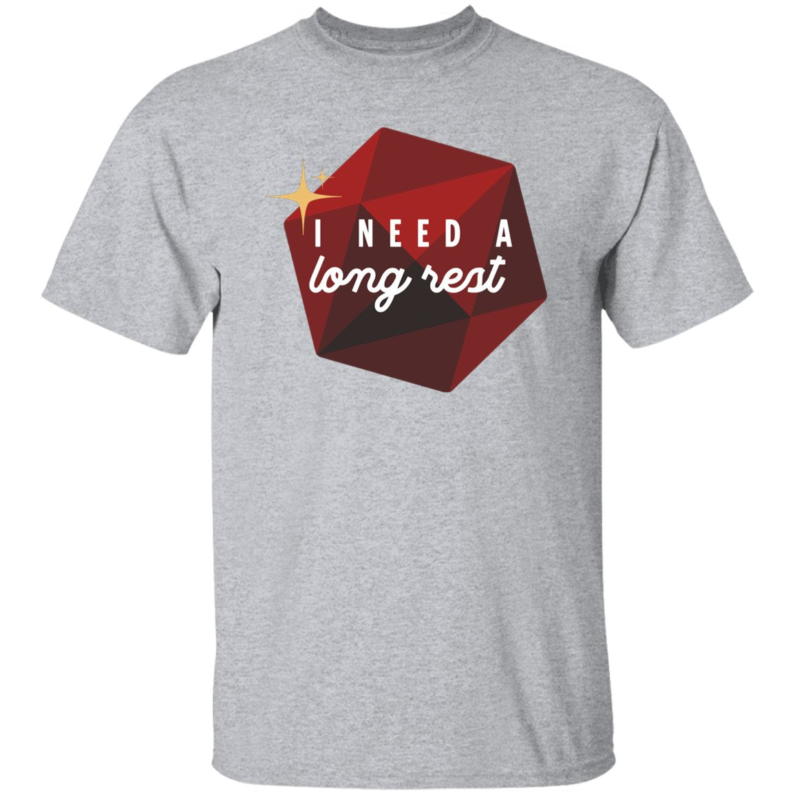 I Need A Long Rest D&D T-Shirt