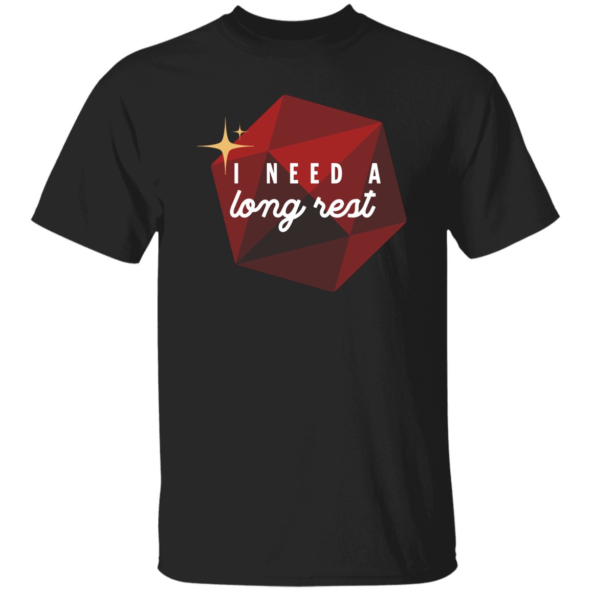 I Need A Long Rest D&D T-Shirt