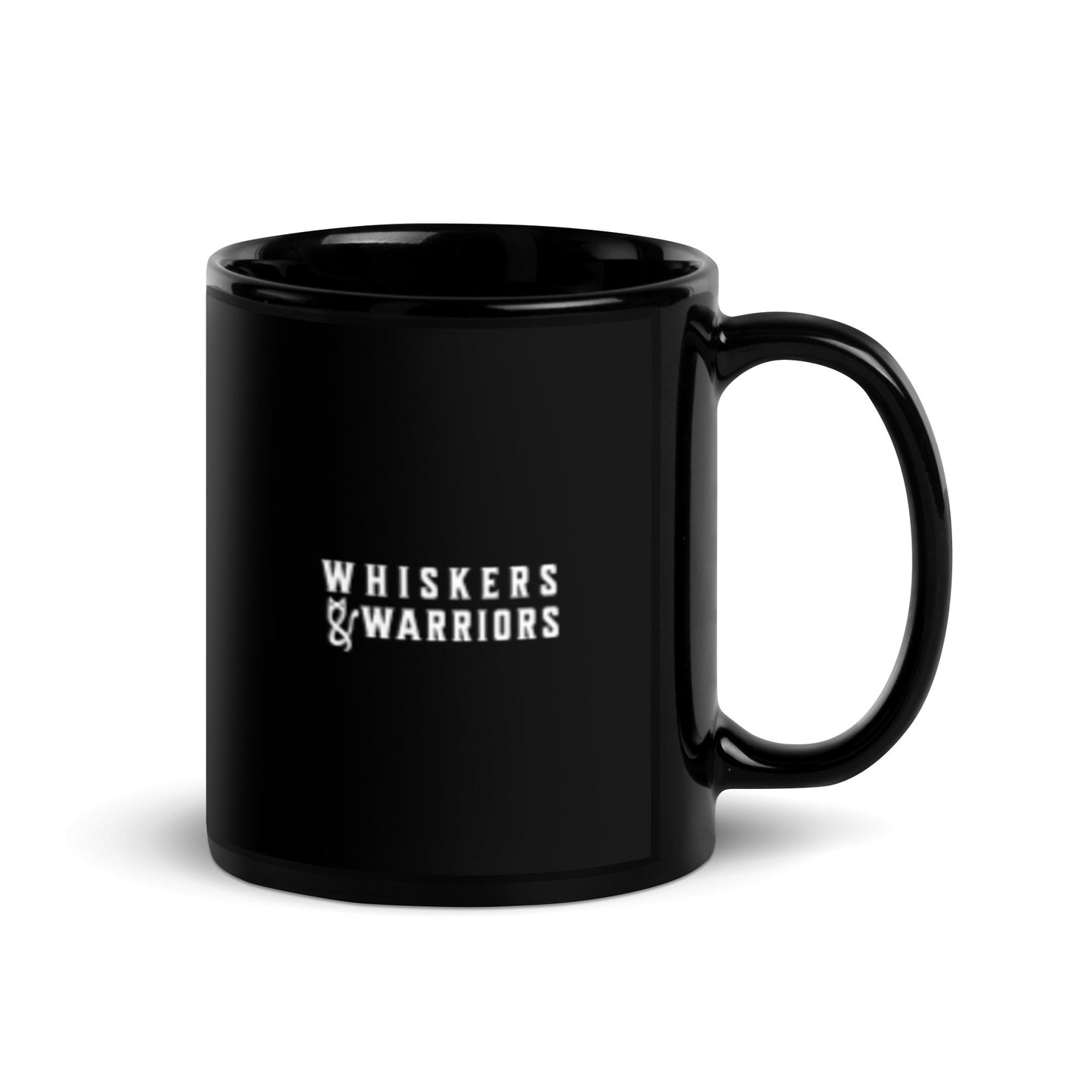 Whiskers & Warriors Cat Mug