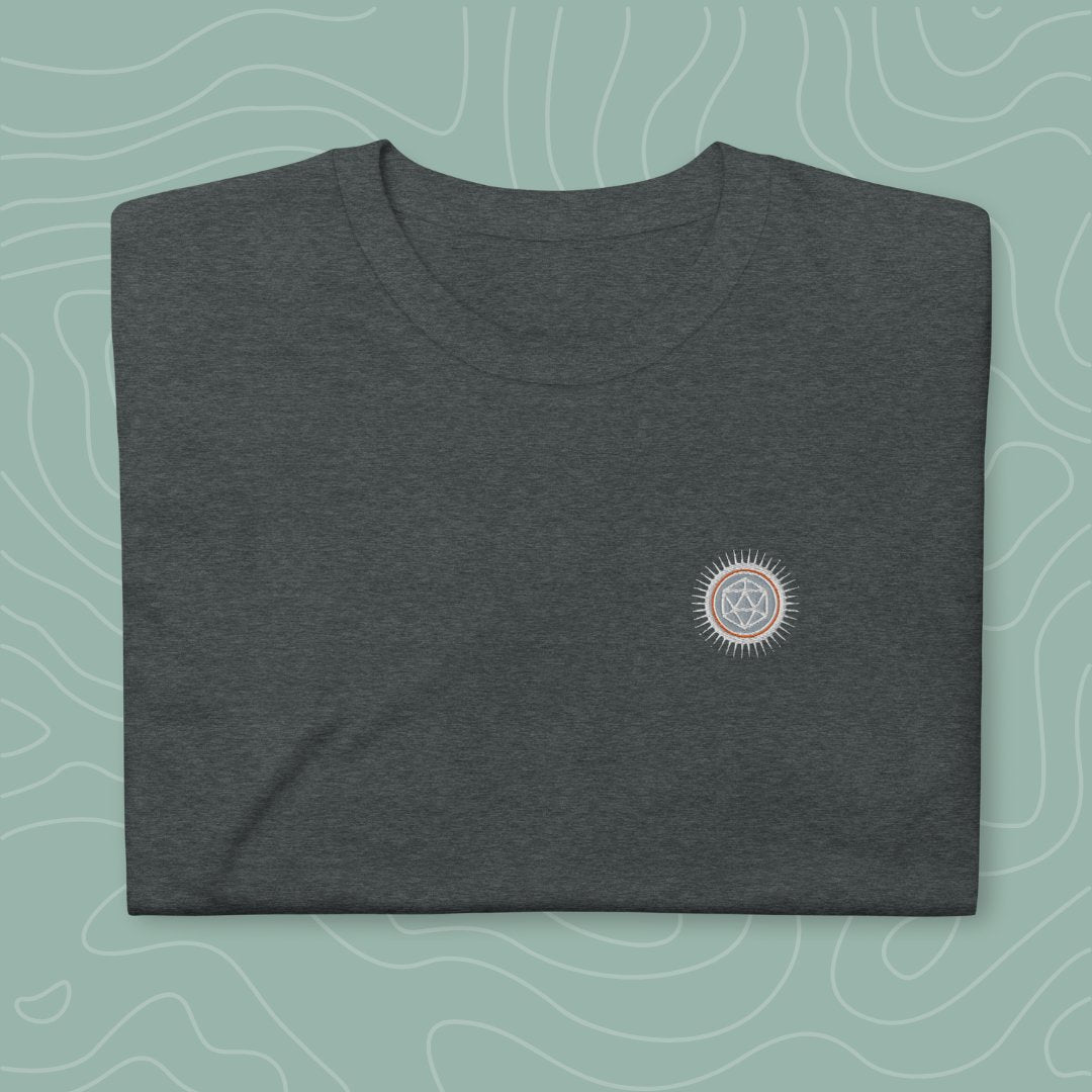 D20 Sun Embroidered T-Shirt