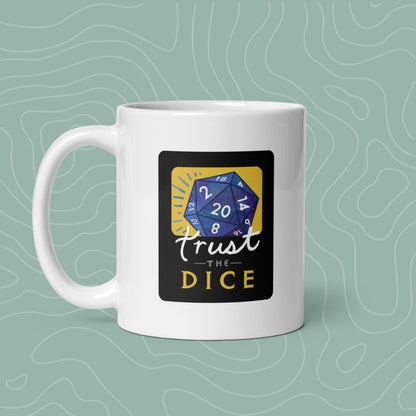 Trust the Dice Mug (Natural 20)