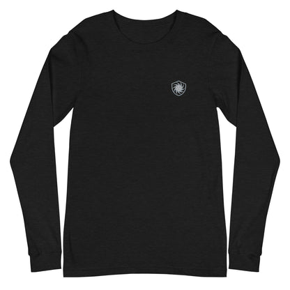 D20 Magic Shield Long Sleeve Tee Embroidered